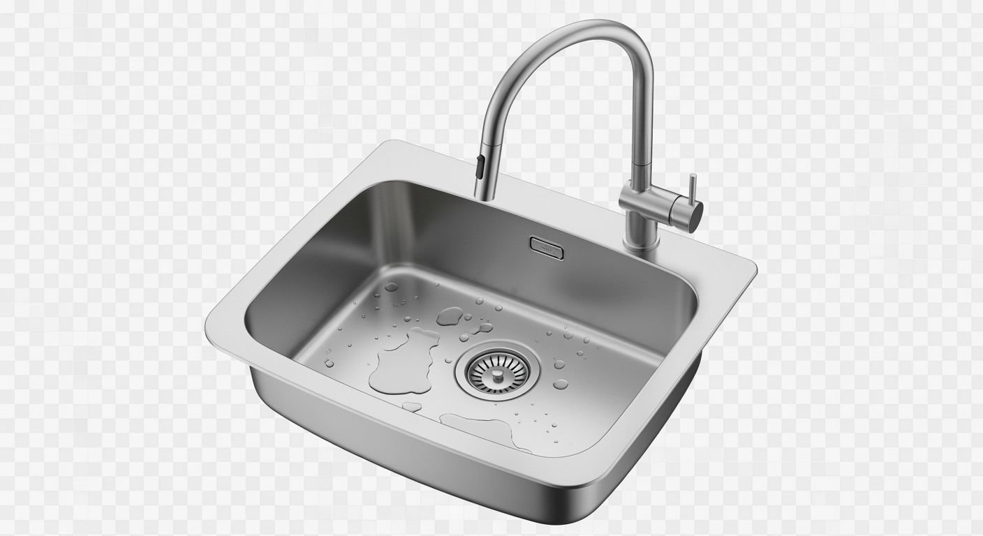 Transparent background sink image 2