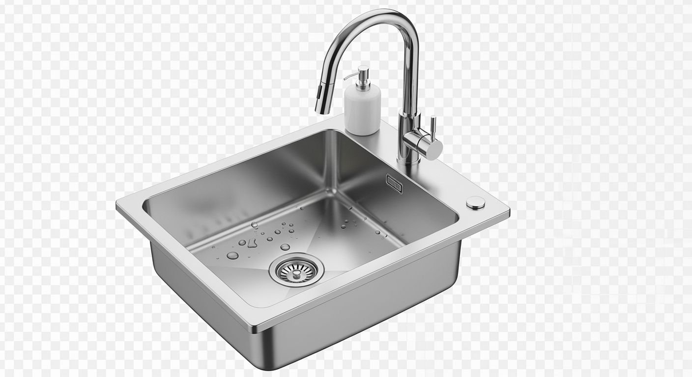 Transparent background sink image 4