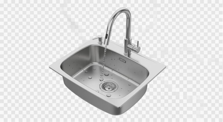 Transparent background sink image