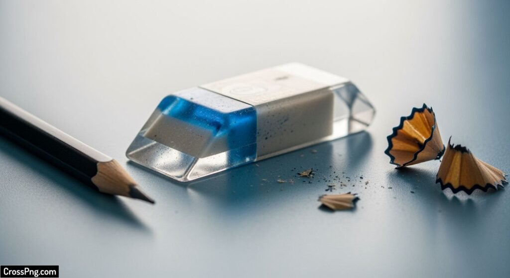 Transparent eraser image