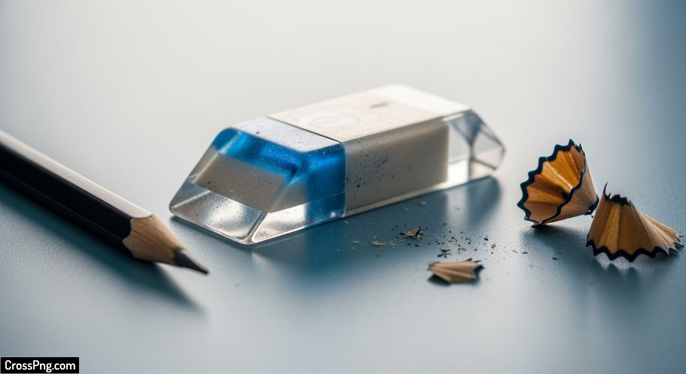 Transparent eraser image