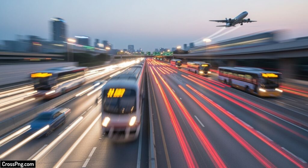 Transport background image