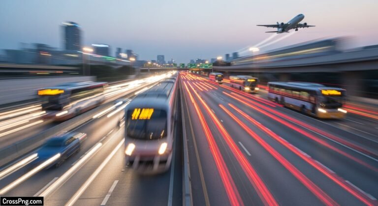 Transport background image