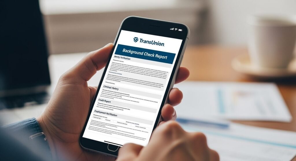 Transunion background check image 3