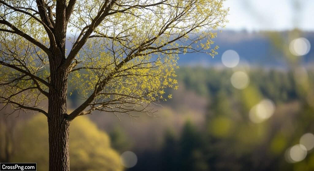 Tree blur background image