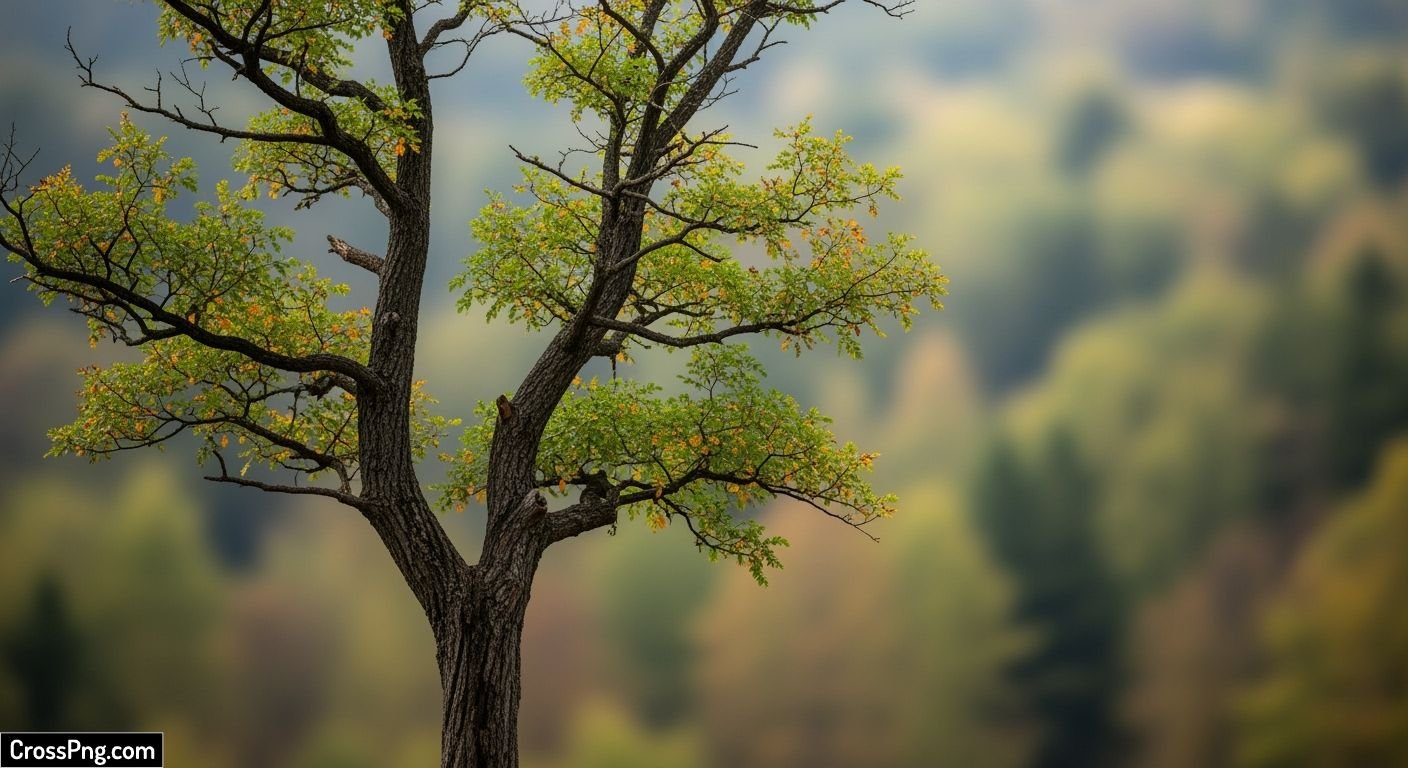 Tree blur background image 3