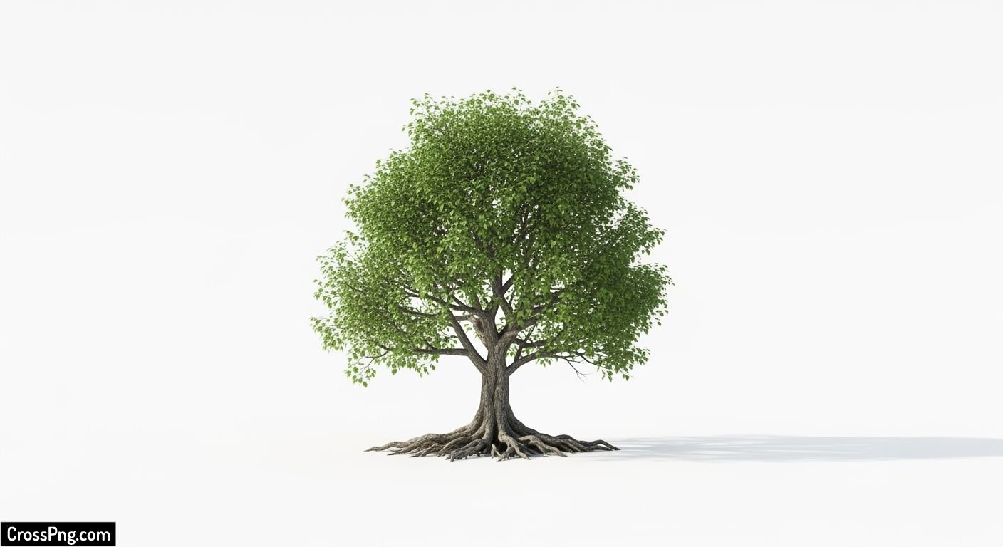 Tree white background image 2