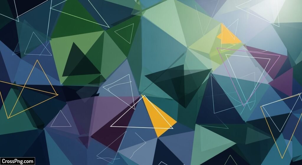 Triangle background image 2
