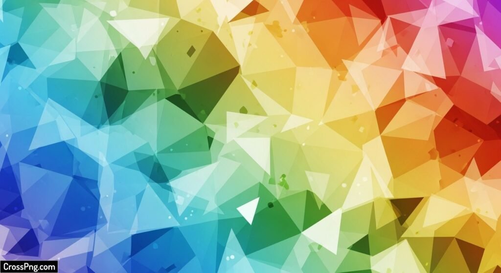 Triangle background image 3