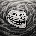 Troll face background image 2