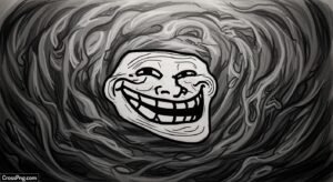 Troll face background image 2