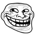 Troll face without background