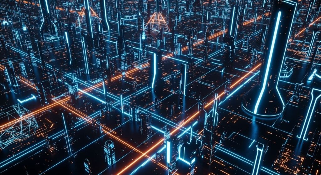 Tron background image 2
