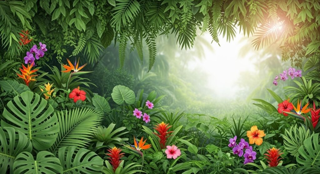 Tropical background image 4