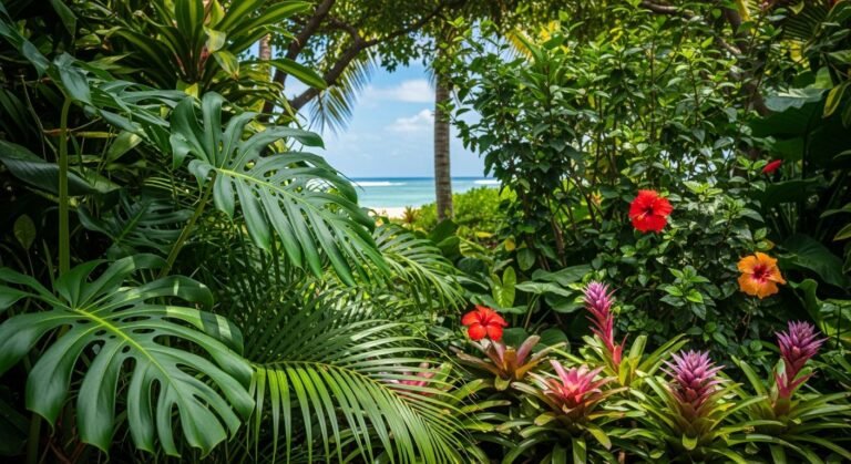 Tropical background image