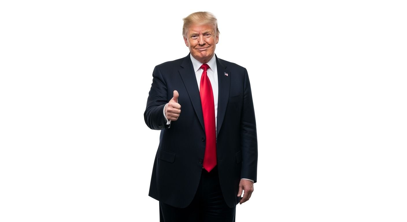 Trump no background image