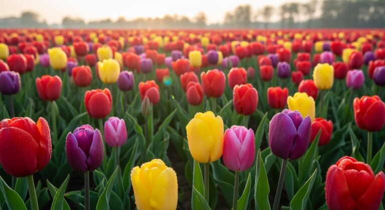 Tulip background image 4