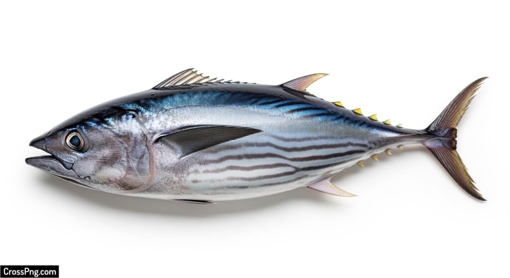 Tuna fish isolated on white background image 2