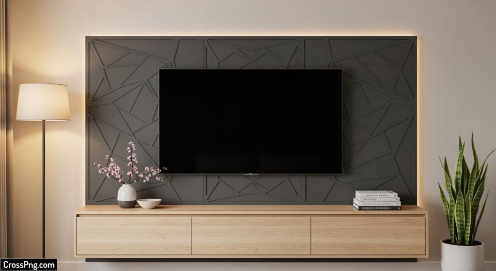 Tv background design image
