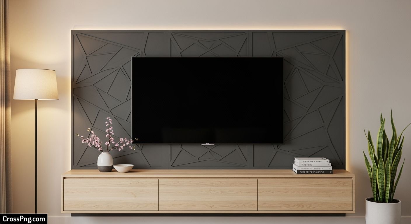 Tv background design image