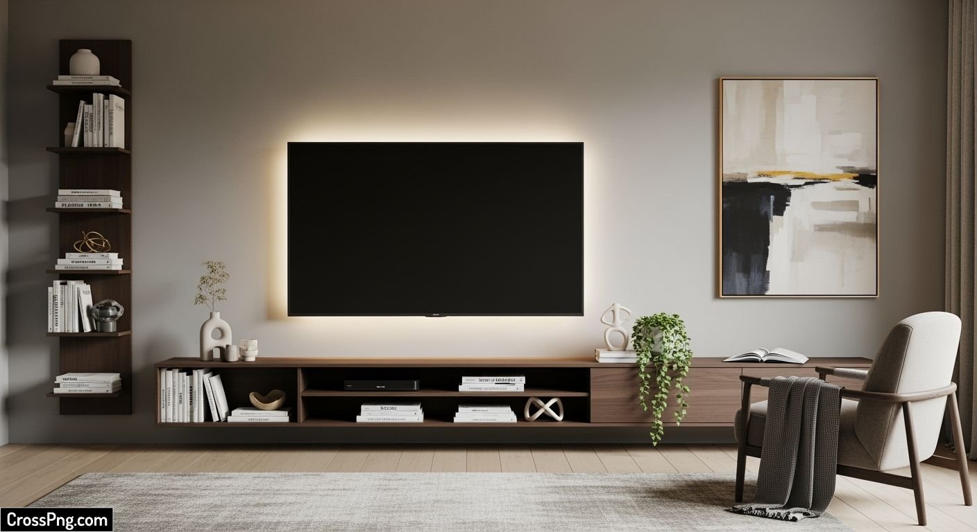 Tv background furniture image
