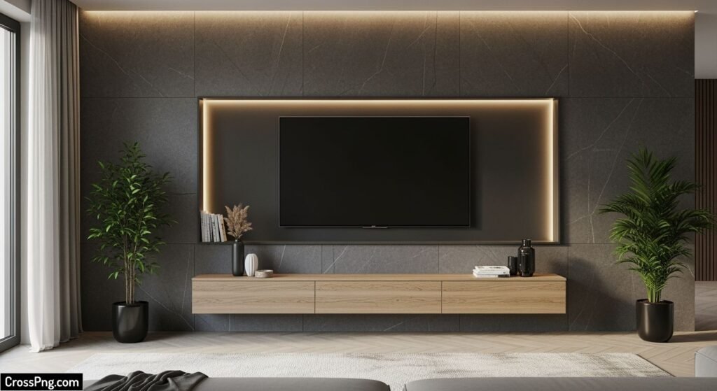 Tv background wall image