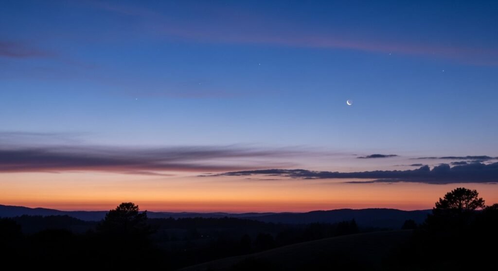 Twilight background image