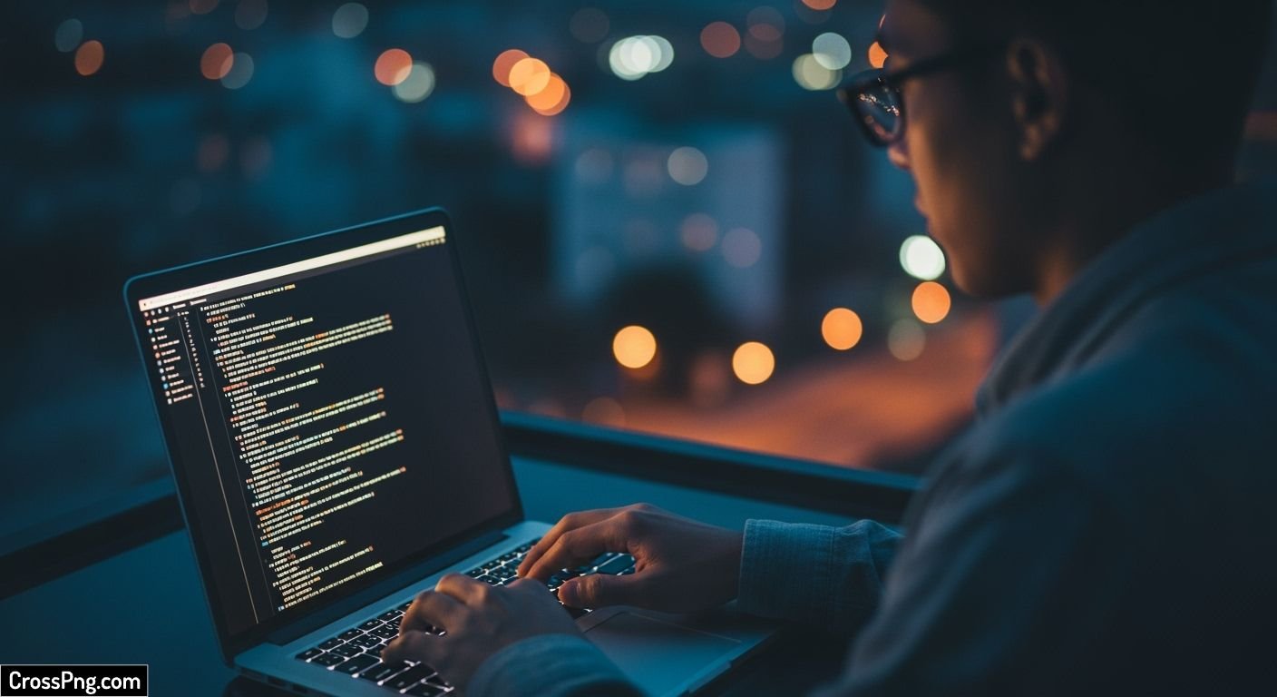 Typing background image
