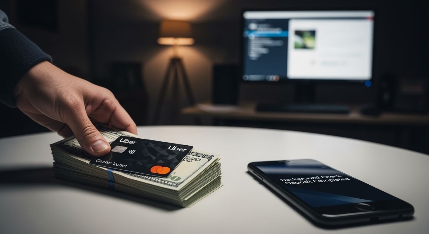 Uber background check deposit image 4