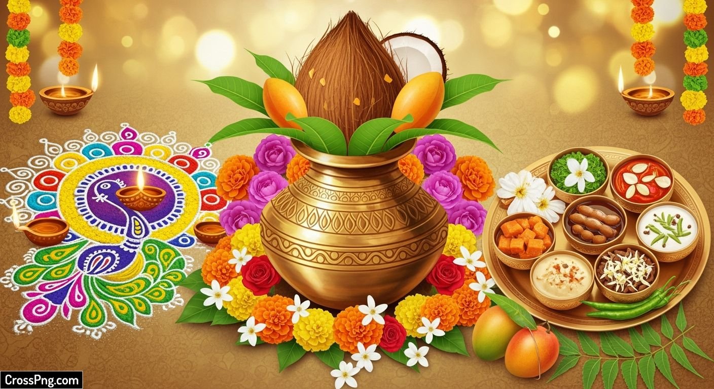 Ugadi background image