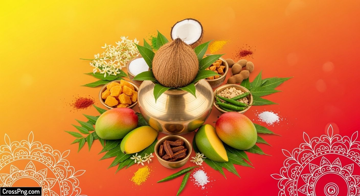 Ugadi background images image 4