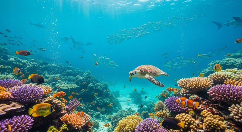 Underwater background image