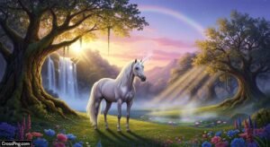 Unicorn background image