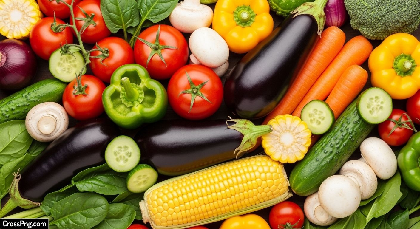 Vegetable background image