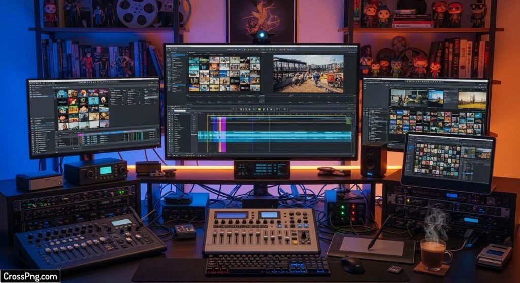Video editing background images image
