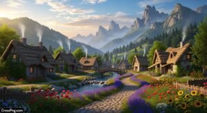 Village background image
