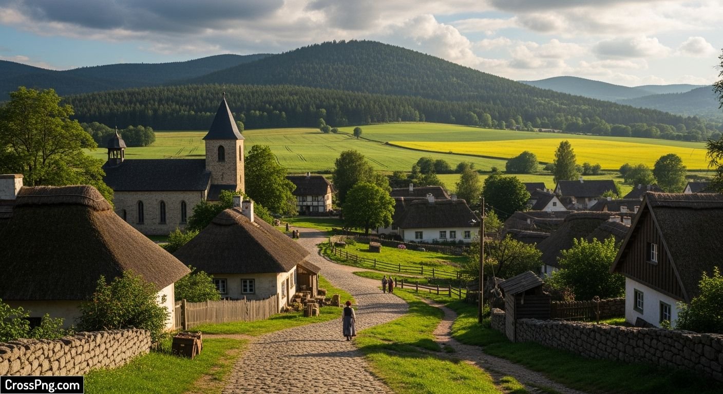 Village background image