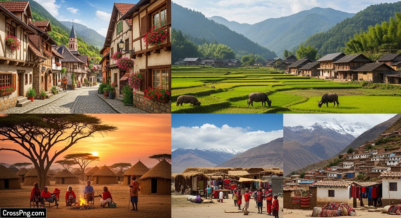 Village background images image 2