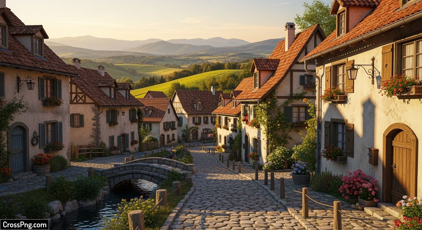 Village photo background image 2