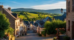 Village photo background image