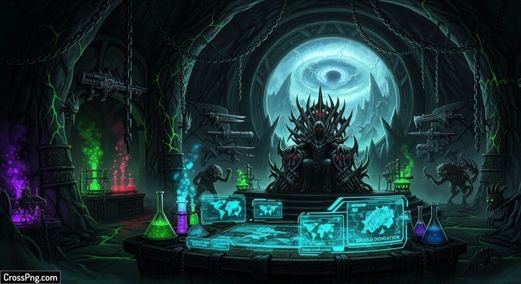 Villain background image