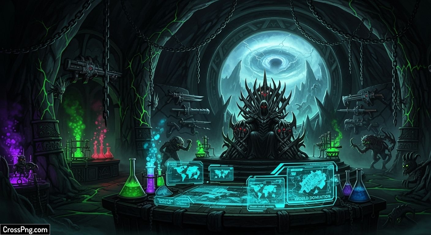 Villain background image