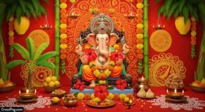 Vinayaka chavithi background image