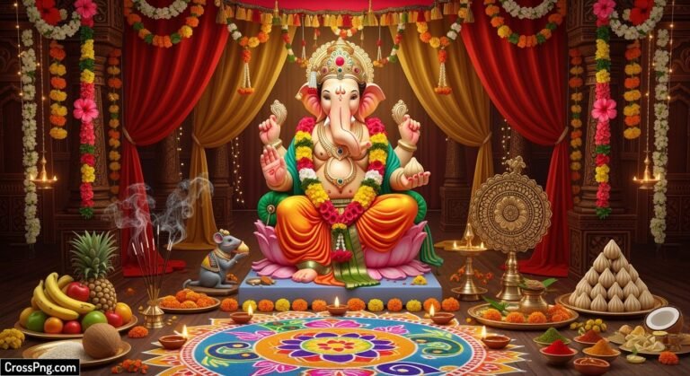 Vinayaka chavithi background image 3