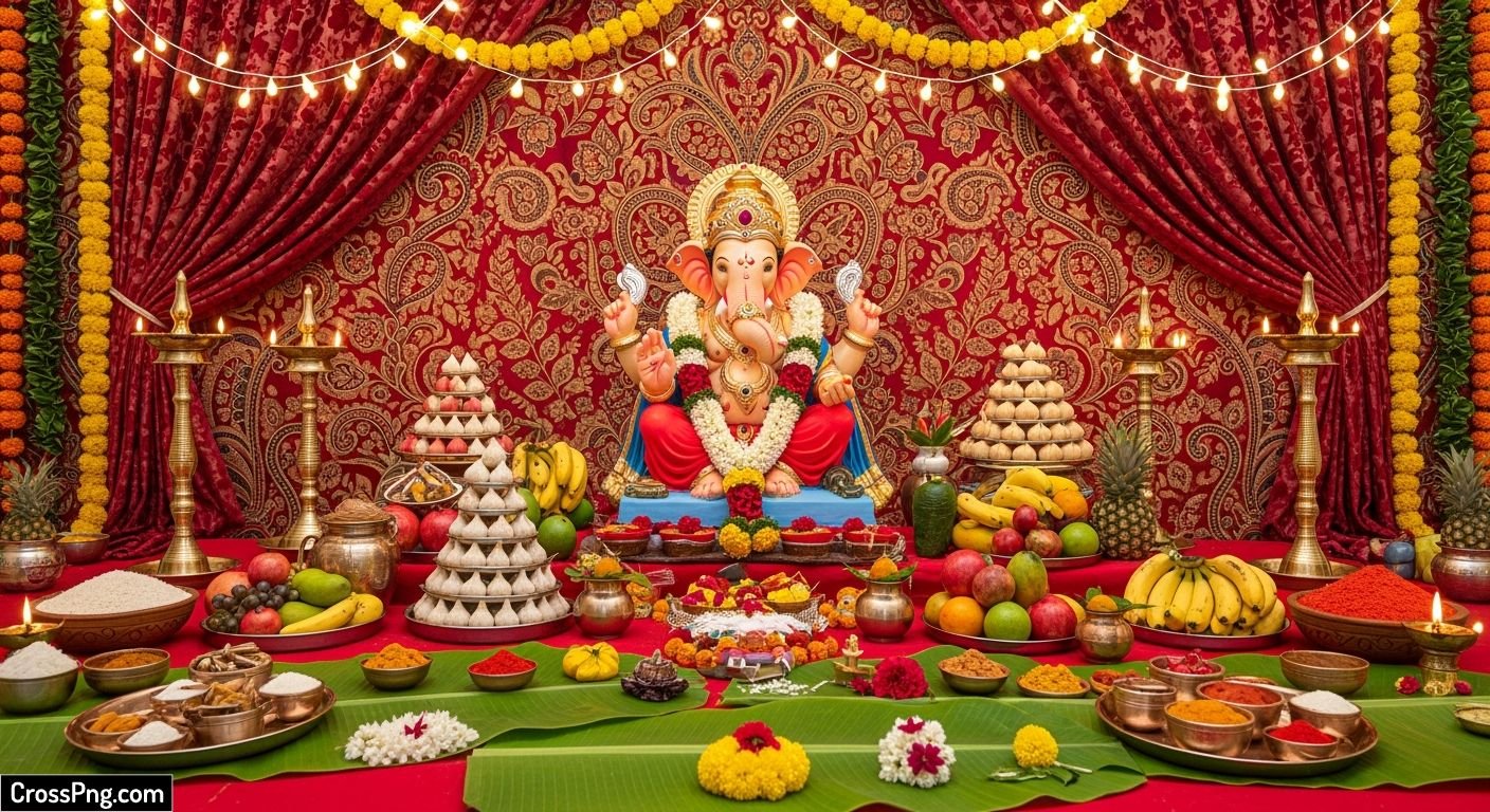 Vinayaka chavithi background image