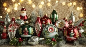 Vintage christmas background image 3