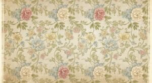 Vintage floral background image 2