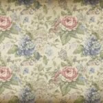 Vintage flower background image 2