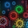 Virus background image