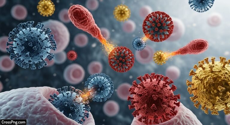 Virus background image 3